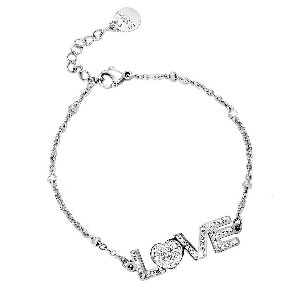 Bracciale Modern Times Word - LOVE -Beloved_gioielli