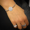 Bracciale My Passion in acciaio con rondelle silver e rose gold - "Dance with your heart" -Beloved_gioielli